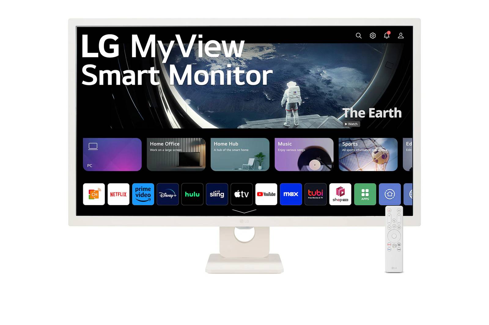 Monitor LG Inteligente 32 pulgadas 32SR50F IPS FHD CON WebOS - Monitor LG Inteligente 32 pulgadas 32SR50F IPS FHD CON WebOS -